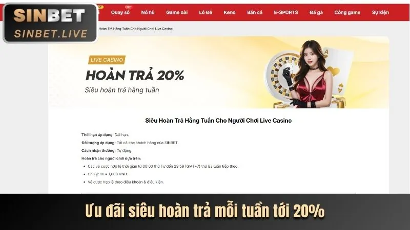 Thưởng chào mừng nổ hũ
